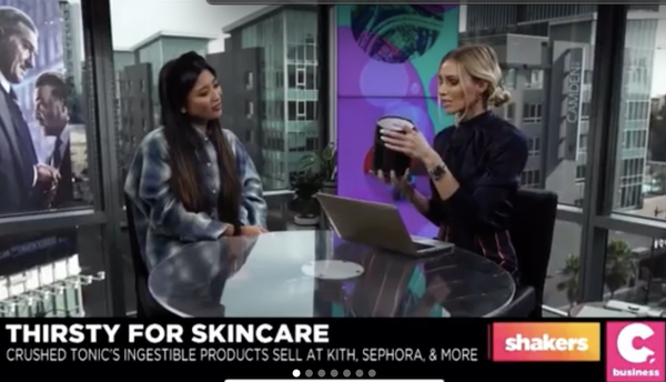 Crushed Tonic is Turning Your Morning Latte into Skincare | CHEDDAR TV