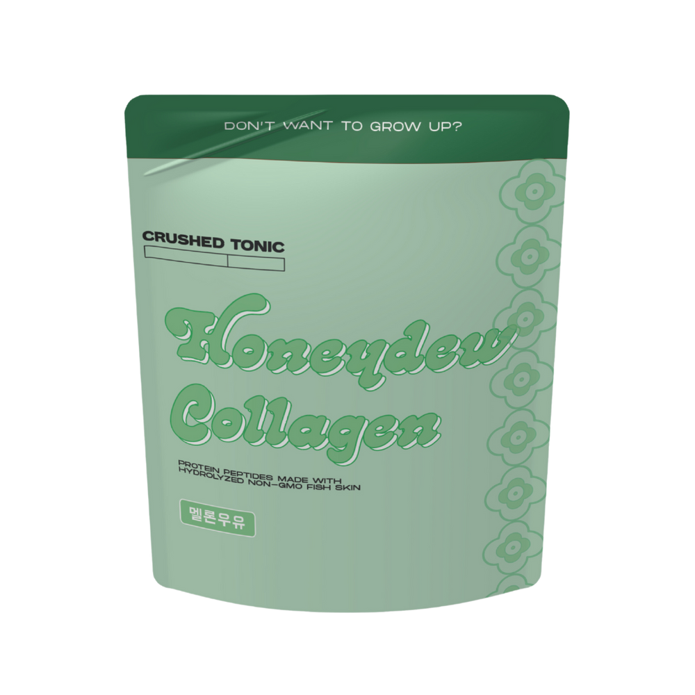 Image of Crushed Tonic's Honeydew Milk Collagen Pouch Flavor