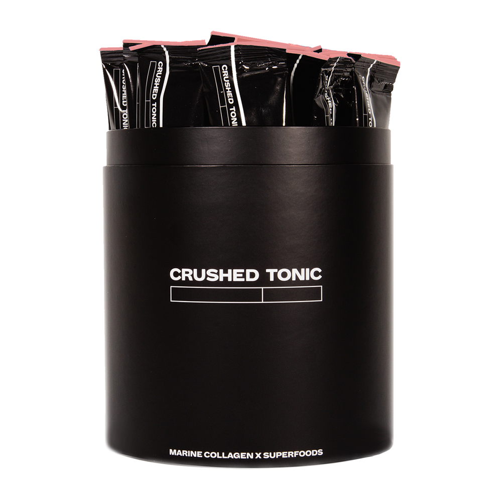 An image of a canister with crushed tonic  crushed