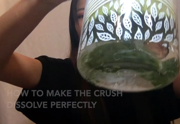 How to make your crushes dissolve perfectly | VIDEO