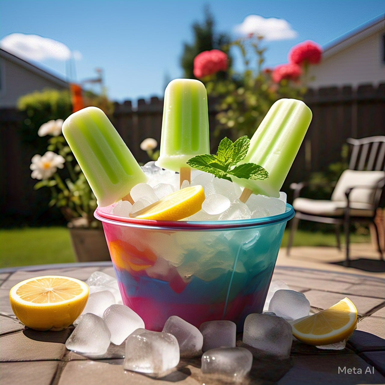 Honeydew Collagen Ice Pops