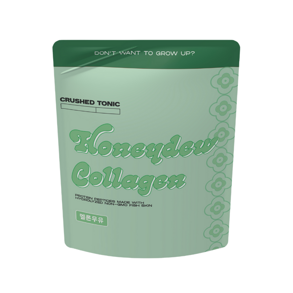 Image of Crushed Tonic's Honeydew Milk Collagen Pouch Flavor