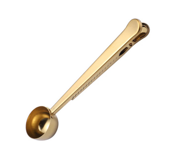 Stainless Steel Measuring Spoon with Sealing Clip